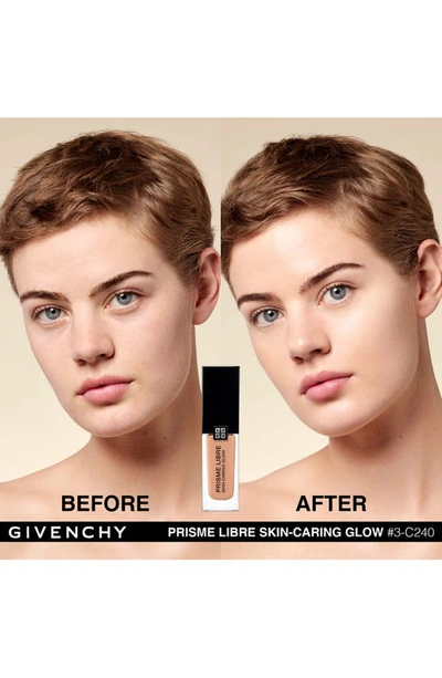 Shop Givenchy Prisme Libre Skin-caring Glow Foundation In 3-c240 Lght-md/rosy Cool Tones