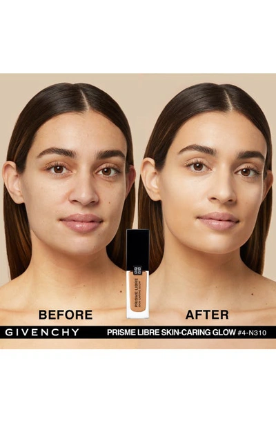 Shop Givenchy Prisme Libre Skin-caring Glow Foundation In 4-w310 Medium/warm Tones