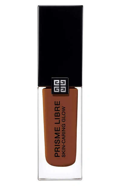 Shop Givenchy Prisme Libre Skin-caring Glow Foundation In 6-c485 Deep/cool Tones