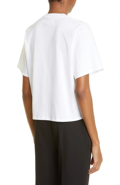 Shop Loulou Studio Telanto Supima® Cotton T-shirt In White