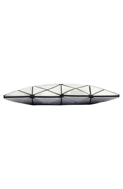 Bao Bao Issey Miyake Lucent Geometric-panel Crossbody Bag In Silver