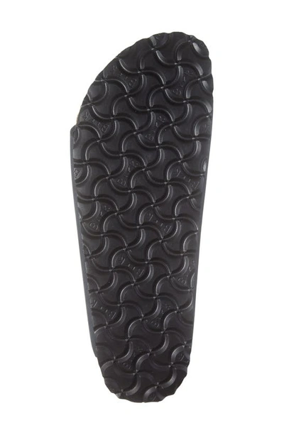 Shop Birkenstock Arizona Slide Sandal In Black/ Black