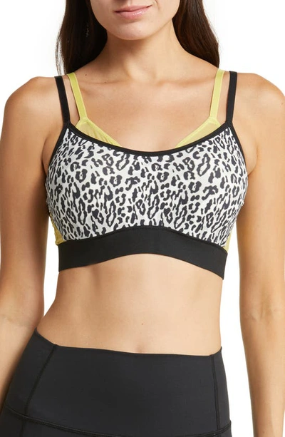 Natori Gravity Contour Underwire Sports Bra In Sav Print