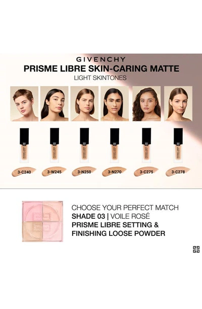 Shop Givenchy Prisme Libre Skin-caring Matte Foundation In 3-c240 Lght-md/rosy Cool Tones