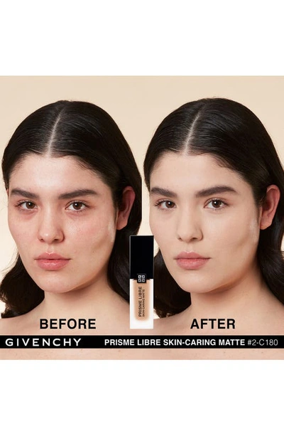 Givenchy Prism Libre Skin-caring Matte Foundation In 2-c180 Light/cool  Tones | ModeSens