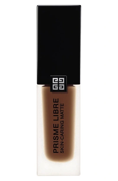 Shop Givenchy Prisme Libre Skin-caring Matte Foundation In 6-n490 Deep/rich Neutral Tones