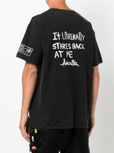 Shop Haculla Graphic-print T-shirt In Black