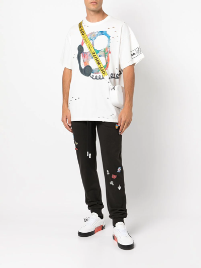 Haculla Decorative-pin Detail Track Pants In Black