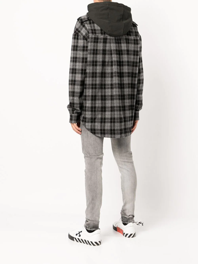 Haculla Layered-design Hoodie In Black