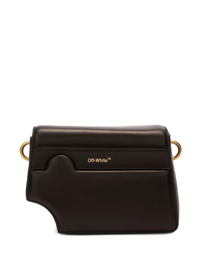 Off-white Logo-print Shoulder Bag In Black