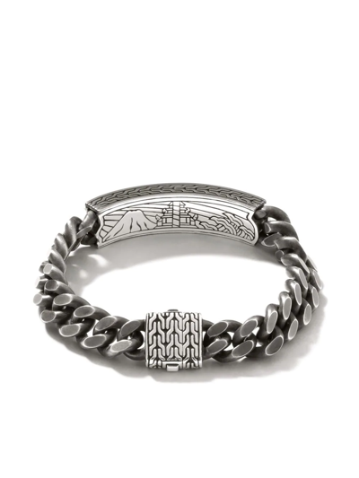 Shop John Hardy Reticulated Curb Chain 11mm Bracelet In Silver