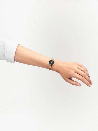 Daniel Wellington Quadro Studio 22mm Watch In Schwarz