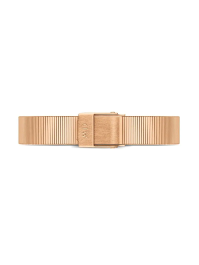 Daniel Wellington Quadro Studio 22mm Watch In Schwarz