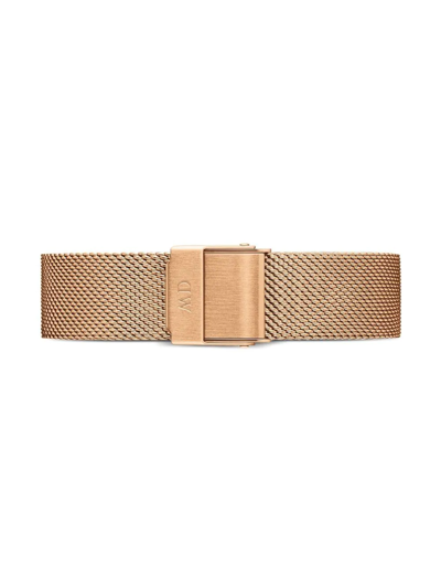 Daniel Wellington Petite Melrose 32mm Watch In Rosa