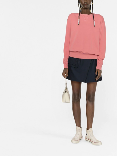 Shop Polo Ralph Lauren Long-sleeve Sweatshirt In Rosa