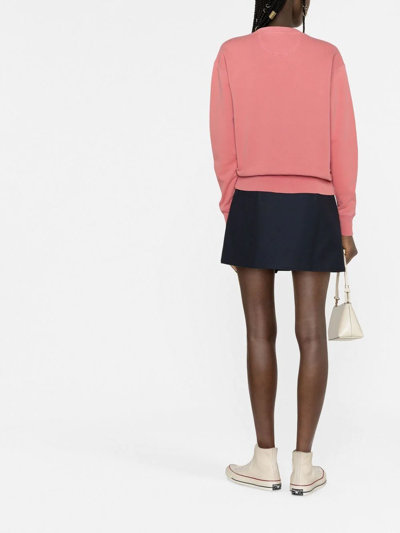 Shop Polo Ralph Lauren Long-sleeve Sweatshirt In Rosa