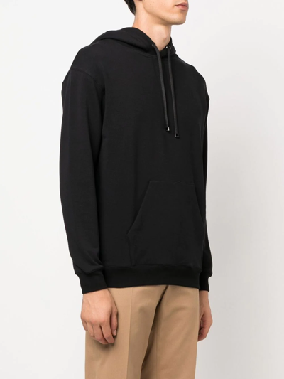 Limitato Photograph-print Cotton Hoodie In Schwarz