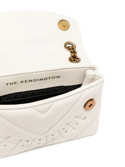 Shop Kurt Geiger Mini Kensington Eye Clutch Bag In Weiss