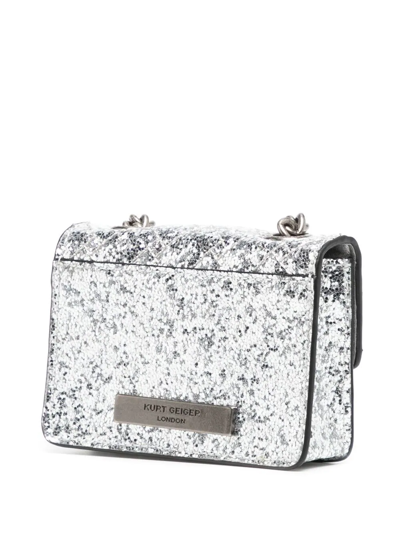 KURT GEIGER KENSINGTON QUILTED WALLET-ON-CHAIN 