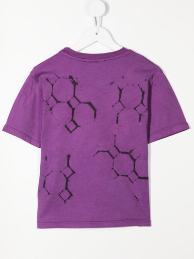 Shop Mauna Kea Graphic-print Cotton T-shirt In Violett