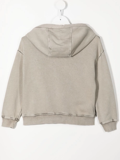Mauna Kea Logo-print Hoodie In Braun