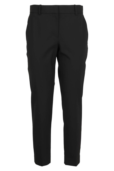 Shop Theory Cropped Tailored Pants In Black