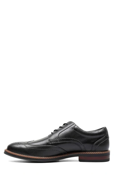 Shop Nunn Bush Calderone Wingtip Derby In Black