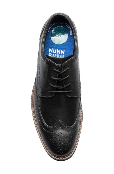 Shop Nunn Bush Calderone Wingtip Derby In Black