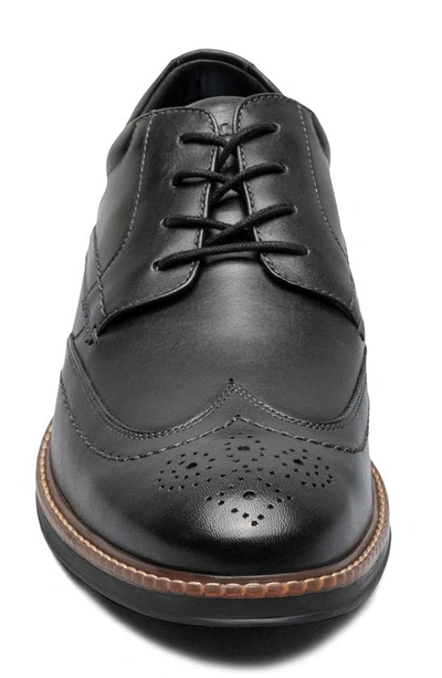 Shop Nunn Bush Calderone Wingtip Derby In Black