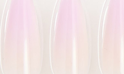 Shop Static Nails Long Coffin Pop-on Reusable Manicure Set In Soft Ombre Lavender