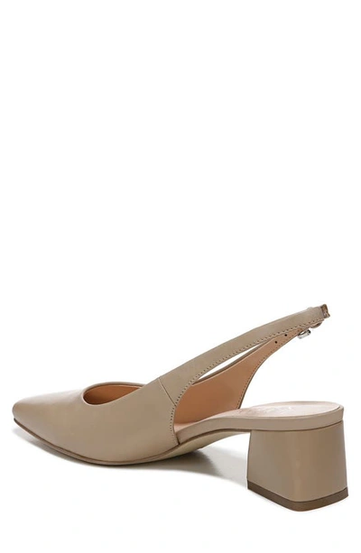 Shop Franco Sarto Jacer Slingback Pump In Light Mocha