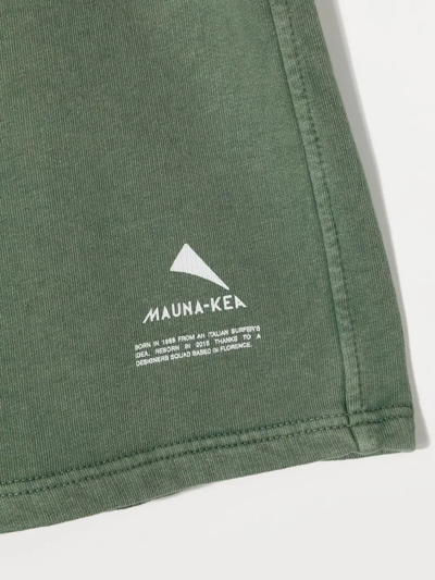 Mauna Kea Logo-print Bermuda Shorts In Green