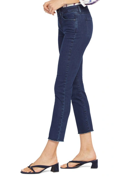 Nydj High Waist Ankle Relaxed Straight Leg Jeans In Mystique