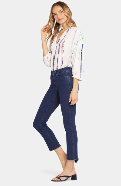Nydj High Waist Ankle Relaxed Straight Leg Jeans In Mystique