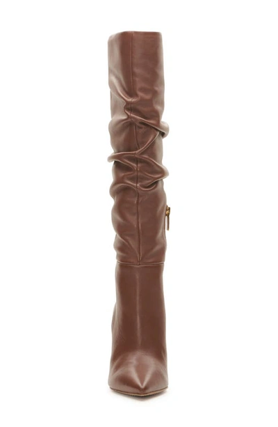 Shop Vince Camuto Alinkay Knee High Boot In Cocoa Biscuit