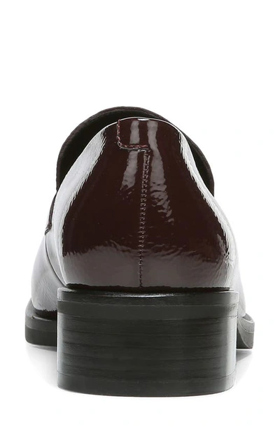 Shop Franco Sarto Bocca Leather Loafer In Deep Merlot