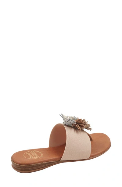 Shop Andre Assous André Assous Novalee Featherweights™ Sandal In Crème Multi