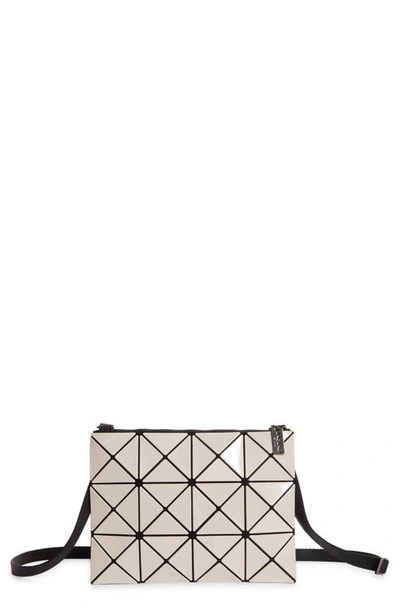 Shop Bao Bao Issey Miyake Small Lucent Crossbody Bag In Beige