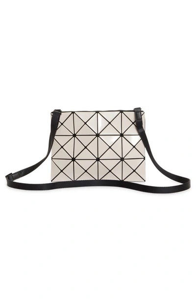 Shop Bao Bao Issey Miyake Small Lucent Crossbody Bag In Beige