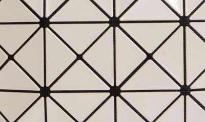 Bao Bao Issey Miyake Small Lucent Crossbody Bag In Beige