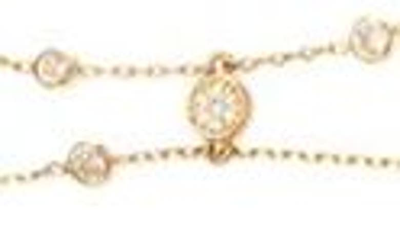 Ettika Simple X Body Chain In Gold