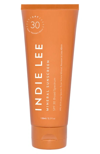 Shop Indie Lee Mineral Sunscreen Spf 30, 3.4 oz