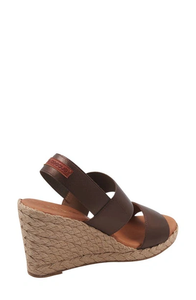 Shop Andre Assous Allison Espadrille Wedge Sandal In Bronze