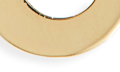 Shop Jennifer Zeuner Maverick Pendant Necklace In 14k Yellow Gold Plated Silver