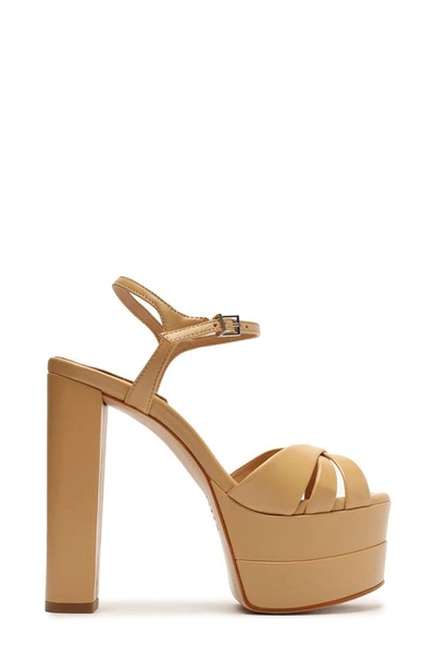 Schutz Keefa Platform Sandal In Light Nude