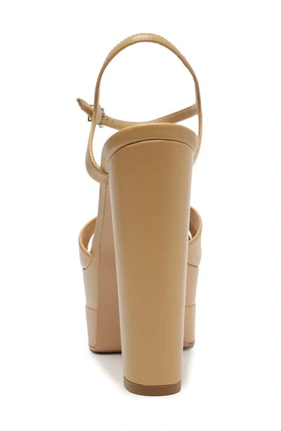 Schutz Keefa Platform Sandal In Light Nude