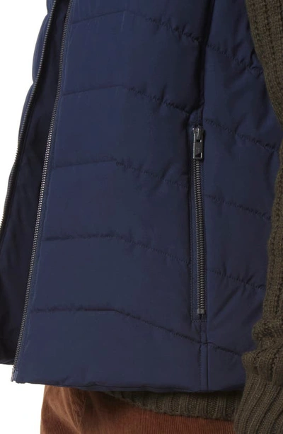 Andrew Marc Packable Vest In Ink