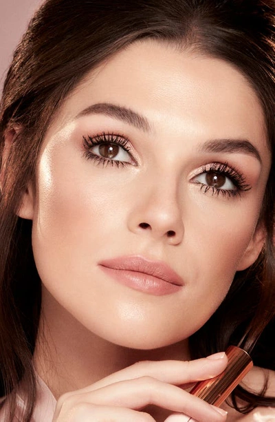 Charlotte Tilbury Mini Pillow Talk Push Up Lashes Volumizing & Lengthening Mascara 0.13 oz / 4 ml In Black