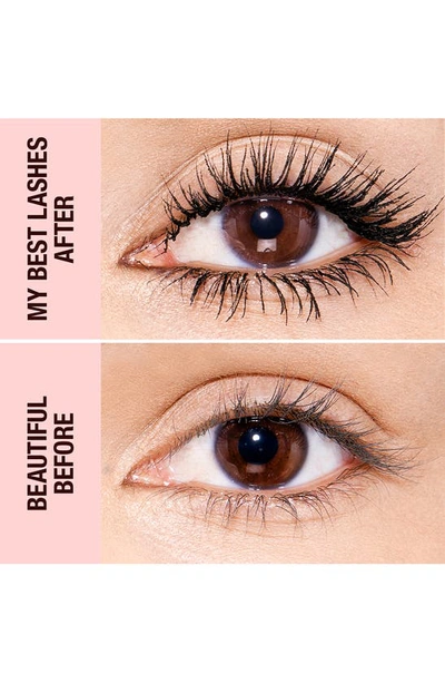 Charlotte Tilbury Mini Pillow Talk Push Up Lashes Volumizing & Lengthening Mascara 0.13 oz / 4 ml In Black