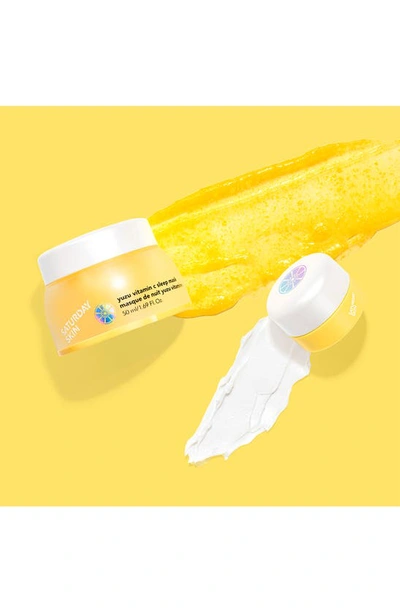 Saturday Skin Yuzu Vitamin C Bright Eye Cream 0.5 Oz.